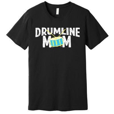 Marching Band Drums Drumline Mom Premium T-Shirt