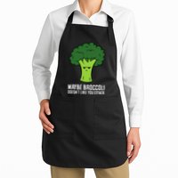 Maybe Broccoli DoesnT Like You Either Vegetable Brokkoli Apron