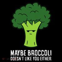 Maybe Broccoli DoesnT Like You Either Vegetable Brokkoli Short Acrylic Beanie