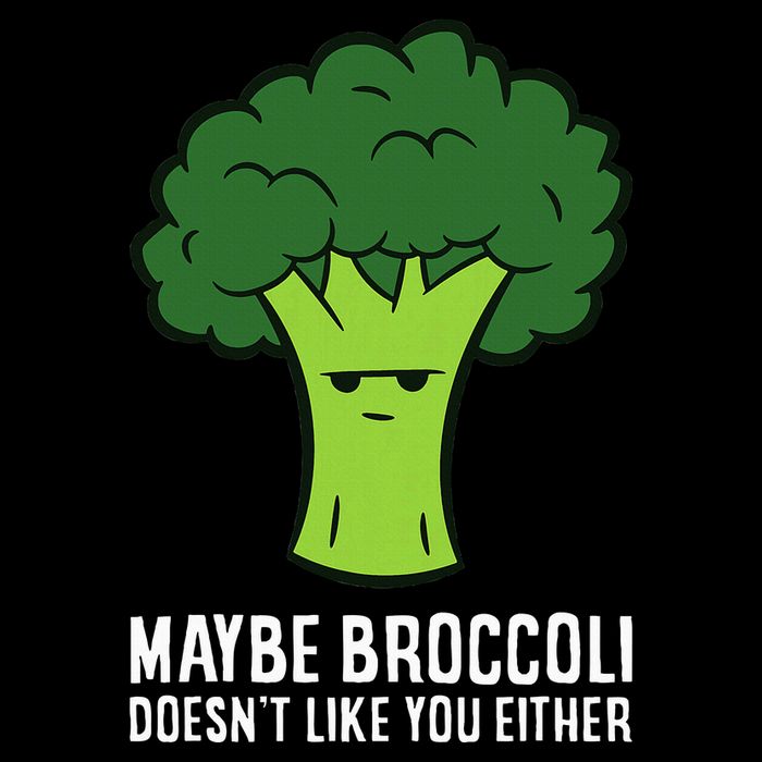 Maybe Broccoli DoesnT Like You Either Vegetable Brokkoli Wool Snapback Cap