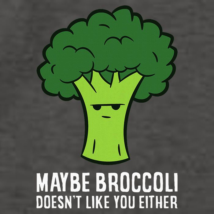 Maybe Broccoli DoesnT Like You Either Vegetable Brokkoli Vector Backpack