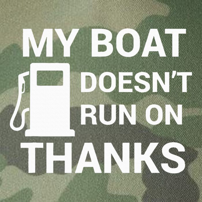 My Boat Does Not Run on Thanks Gas Money Legacy Tie Dye Trucker Hat