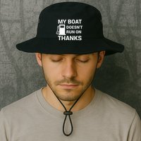 My Boat Does Not Run on Thanks Gas Money Bucket Hat