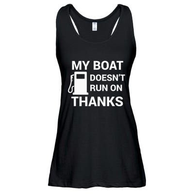 My Boat Does Not Run on Thanks Gas Money Ladies Essential Flowy Tank