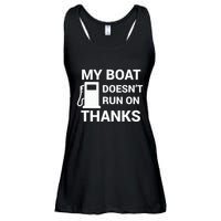 My Boat Does Not Run on Thanks Gas Money Ladies Essential Flowy Tank