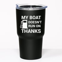 My Boat Does Not Run on Thanks Gas Money Tumbler