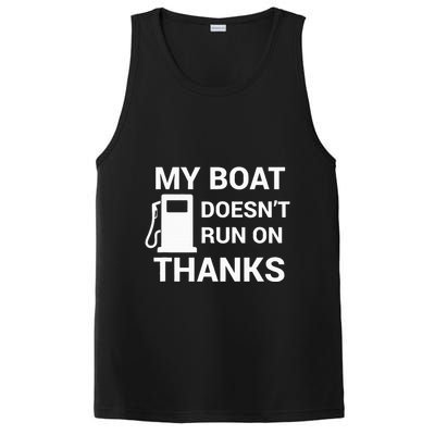 My Boat Does Not Run on Thanks Gas Money PosiCharge Competitor Tank