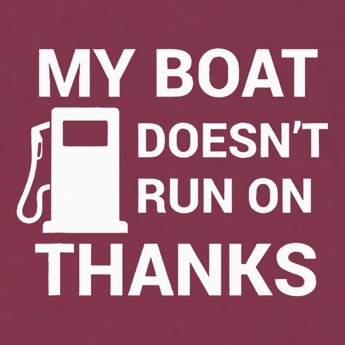 My Boat Does Not Run on Thanks Gas Money 16oz Travel Tumbler