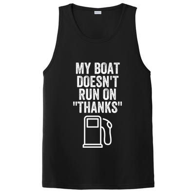 My Boat Doesnt Run On Thanks Funny Boat Owner Funny Boating Boat Gas Money PosiCharge Competitor Tank