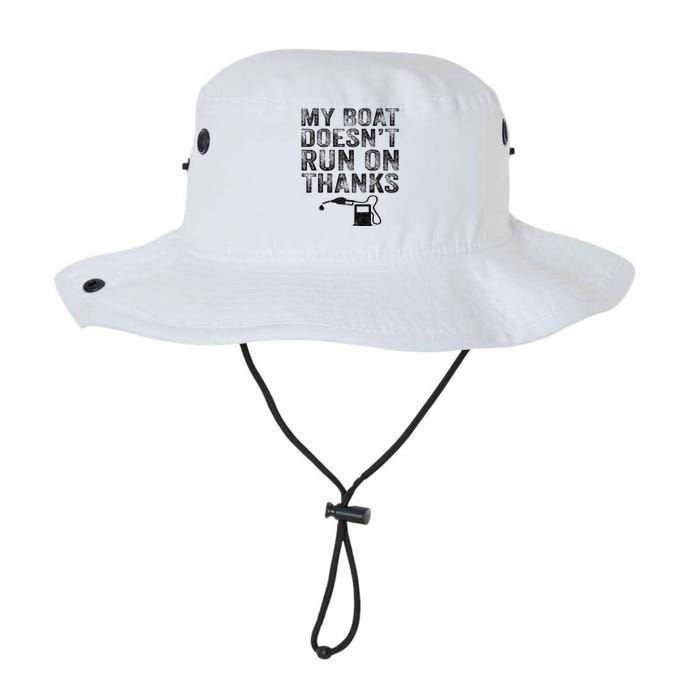 My Boat Doesn't Run On Thanks Boating Gifts For Boat Owners Legacy Cool Fit Booney Bucket Hat