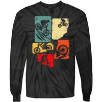 Mountain Bike Downhill Mtb Biking Cycling Biker Tie-Dye Long Sleeve Shirt