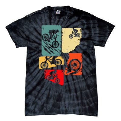 Mountain Bike Downhill Mtb Biking Cycling Biker Tie-Dye T-Shirt