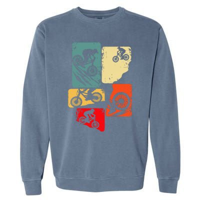 Mountain Bike Downhill Mtb Biking Cycling Biker Garment-Dyed Sweatshirt