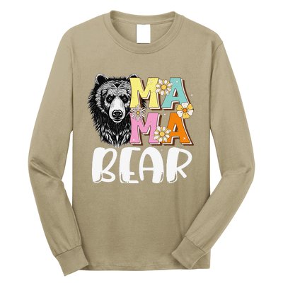 Mama Bear Don't Mess with Mama Bear Mothers Day Matching Long Sleeve Shirt