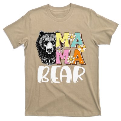 Mama Bear Don't Mess with Mama Bear Mothers Day Matching T-Shirt