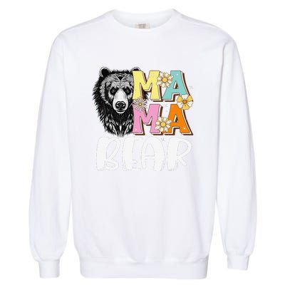 Mama Bear Don't Mess with Mama Bear Mothers Day Matching Garment-Dyed Sweatshirt