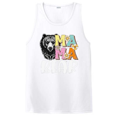 Mama Bear Don't Mess with Mama Bear Mothers Day Matching PosiCharge Competitor Tank