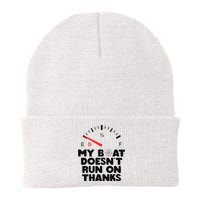 My Boat Doesn't Run On Thanks Funny Quote For Boat Owners Knit Cap Winter Beanie