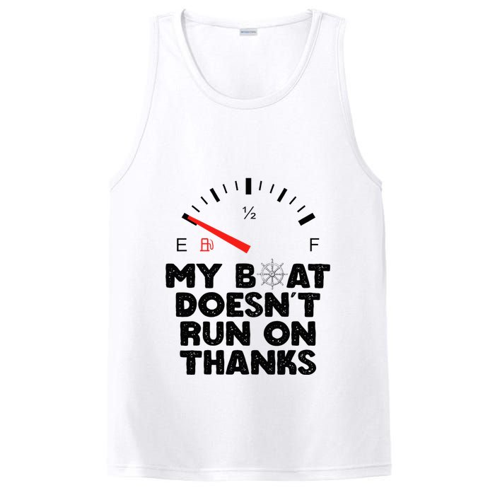 My Boat Doesn't Run On Thanks Funny Quote For Boat Owners PosiCharge Competitor Tank