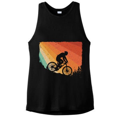 Mountain Biking Design Mountain Bike Ladies PosiCharge Tri-Blend Wicking Tank