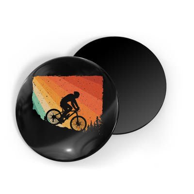 Mountain Biking Design Mountain Bike Magnet