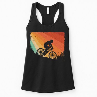 Mountain Biking Design Mountain Bike Womens Tank Top
