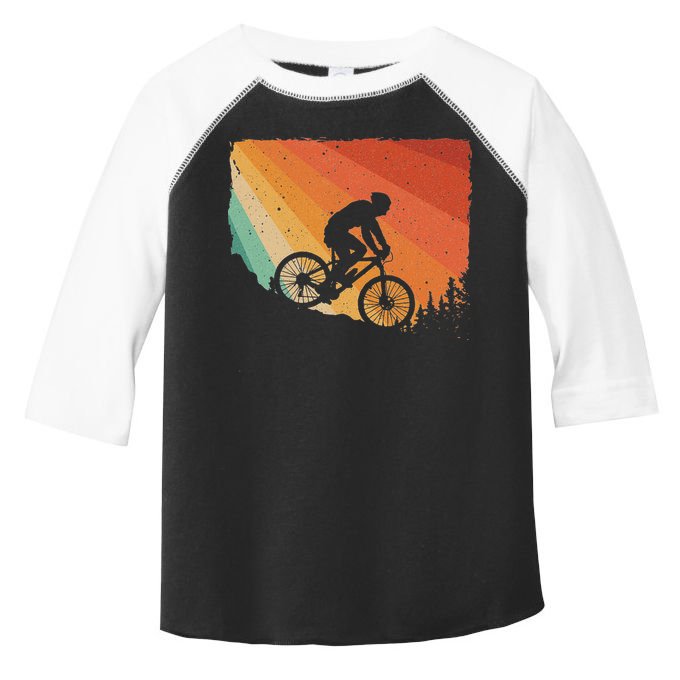 Mountain Biking Design Mountain Bike Toddler Fine Jersey T-Shirt