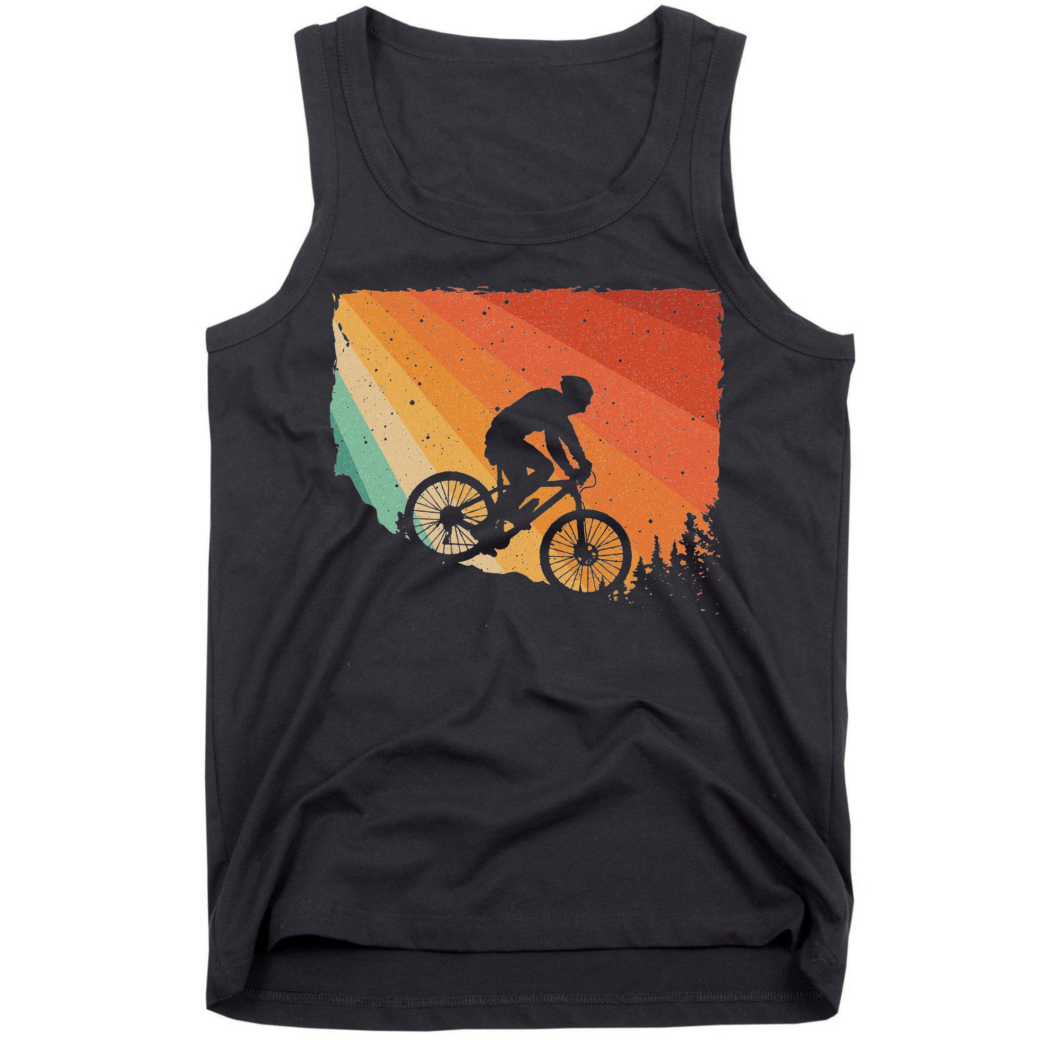 Mountain Biking Design Mountain Bike Tank Top
