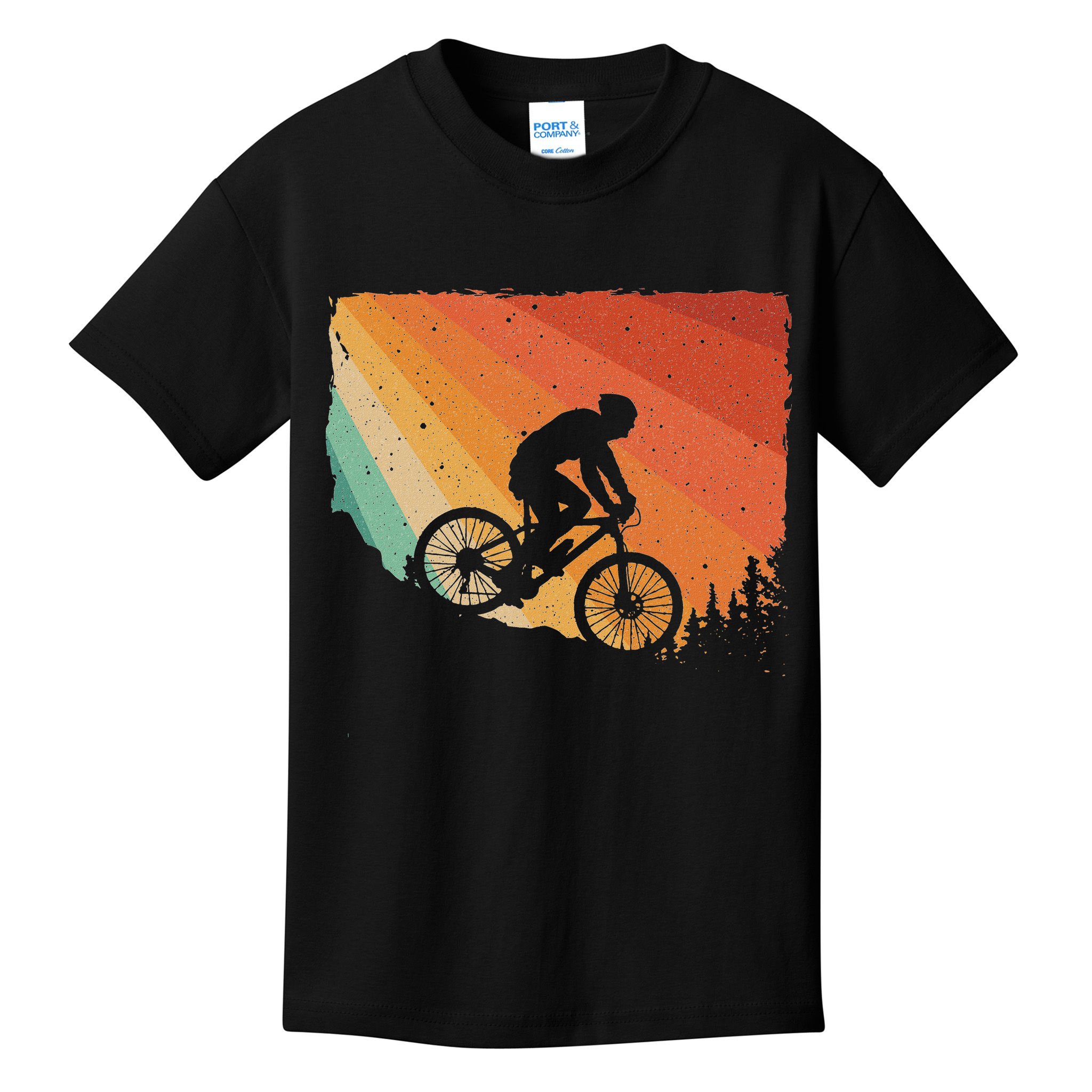 Mountain Biking Design Mountain Bike Kids T-Shirt