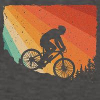 Mountain Biking Design Mountain Bike Vector Backpack