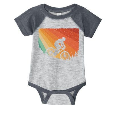Mountain Biking Design Mountain Bike Infant Baby Jersey Bodysuit