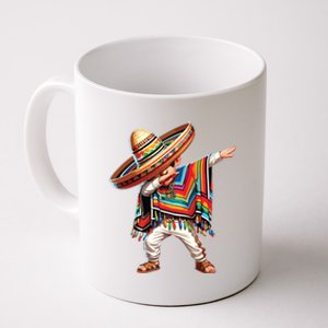 Mexican Boy Dabbing Poncho Cinco De Mayo Coffee Mug