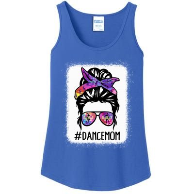 Messy Bun Dance Mom Life Ballet Dancing Mother's Day Gift Ladies Essential Tank