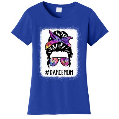 Messy Bun Dance Mom Life Ballet Dancing Mother's Day Gift Women's T-Shirt