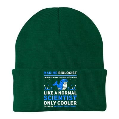 Marine Biologist Definition Marine Biology Knit Cap Winter Beanie