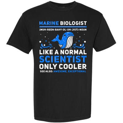 Marine Biologist Definition Marine Biology Garment-Dyed Heavyweight T-Shirt