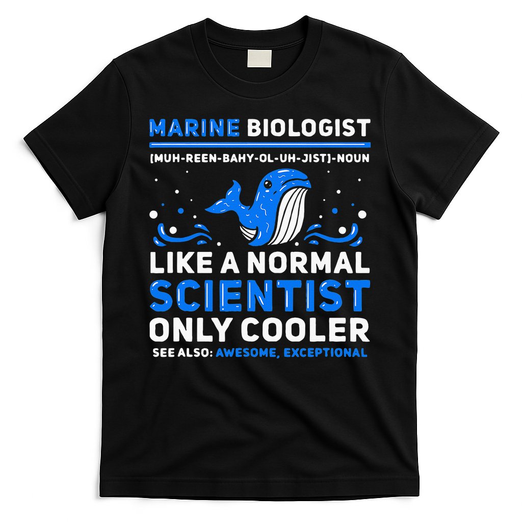 Marine Biologist Definition Marine Biology T-Shirt