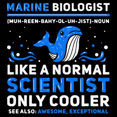 Marine Biologist Definition Marine Biology T-Shirt