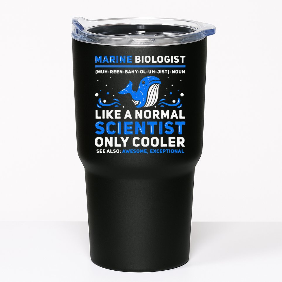 Marine Biologist Definition Marine Biology Tumbler