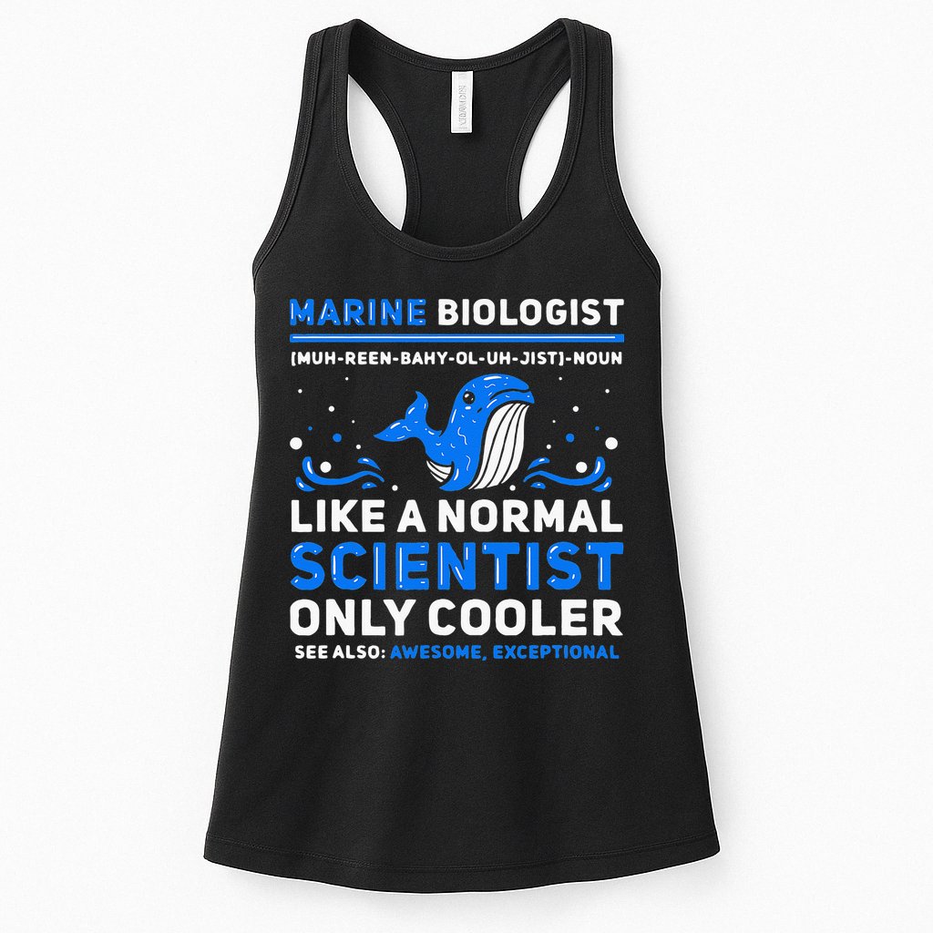 Marine Biologist Definition Marine Biology Womens Tank Top