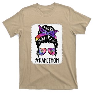 Messy Bun Dance Mom Life Ballet Dancing Mother's Day T-Shirt