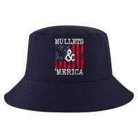 Merica Bald Eagle Mullet 4th Of July American Flag Patriotic Gift Cool Comfort Performance Bucket Hat