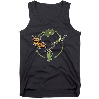 Monarch Butterfly Evolution Cute Butterfly Tank Top