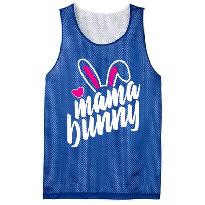 Mama Bunny Easter Bunny Ears Gift Mesh Reversible Basketball Jersey Tank