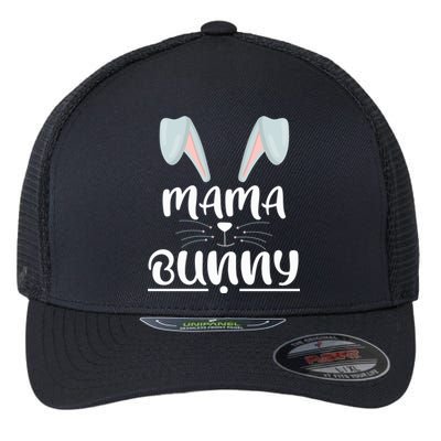 Mama Bunny Easter Mom Easter Wife Easter Mother Bunny Mommy Cute Gift Flexfit Unipanel Trucker Cap