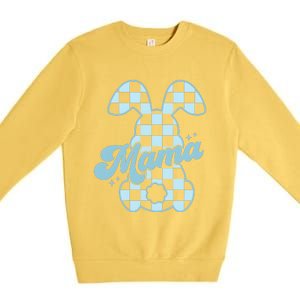 Mama Bunny Easter Day Matching Family Mom Daughter Son Premium Crewneck Sweatshirt