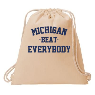 Michigan Beat Everybody National Champs Drawstring Bag