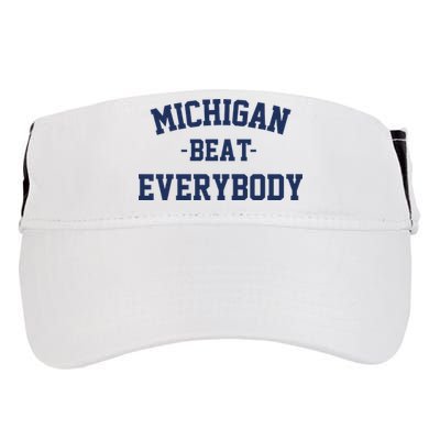 Michigan Beat Everybody National Champs Adult Drive Performance Visor