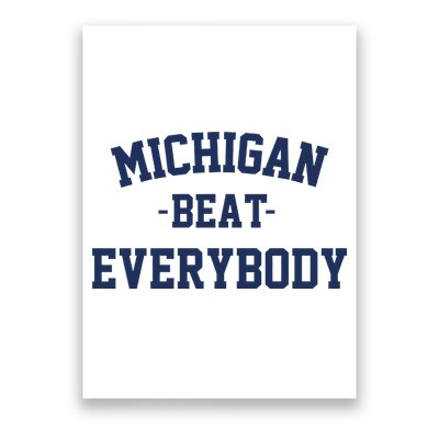 Michigan Beat Everybody National Champs Poster