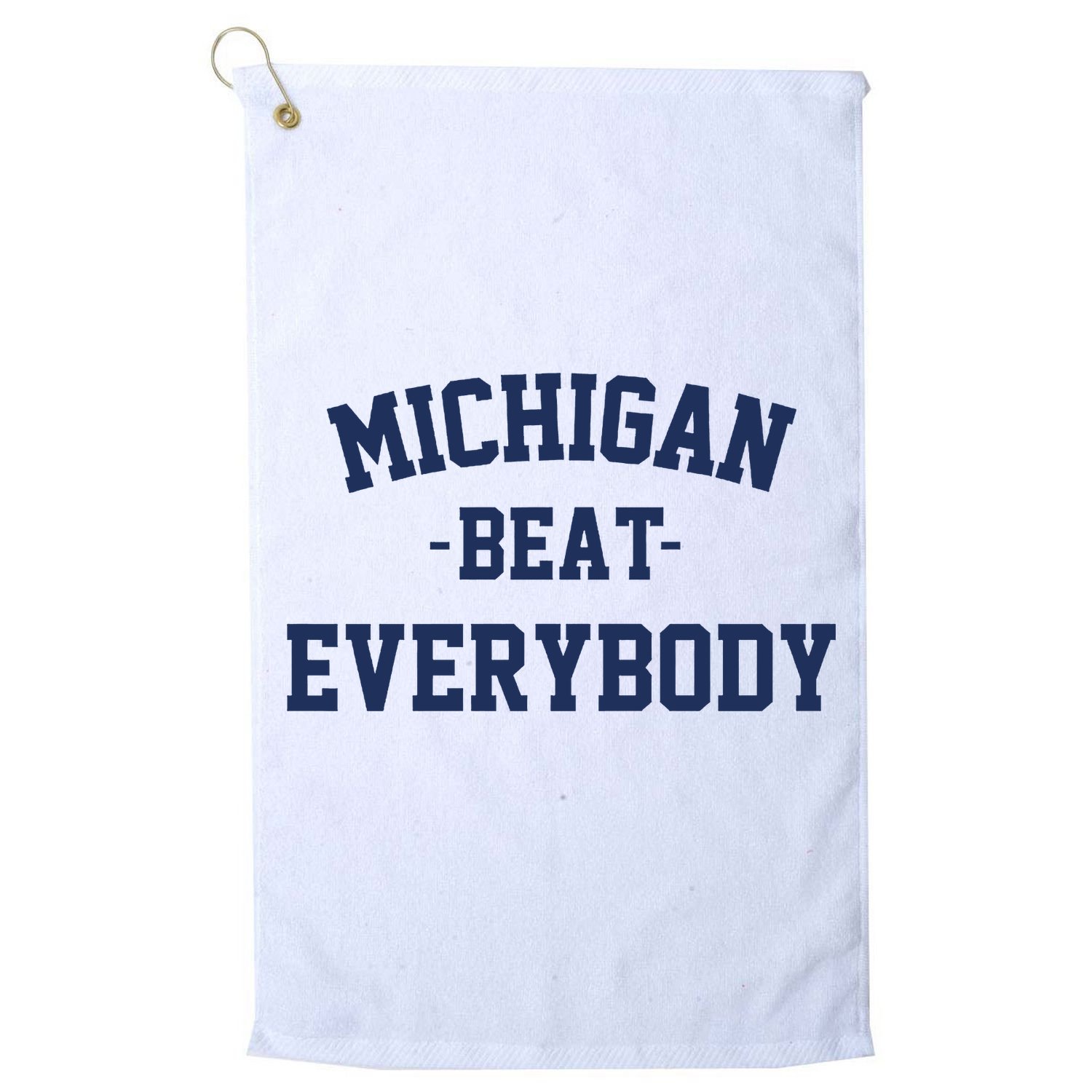 Michigan Beat Everybody National Champs Golf Towel